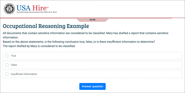 Sample Item - Reasoning