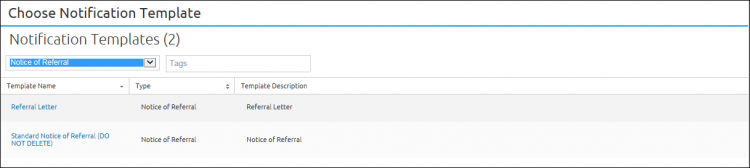 Audit application pop-up box