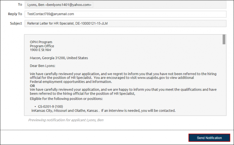 Audit application pop-up box