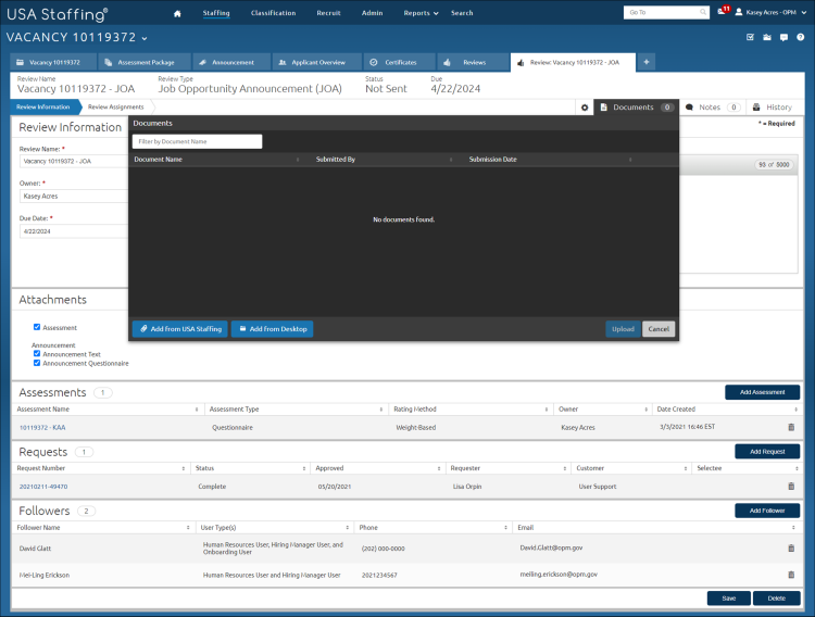 Add Docs to Review