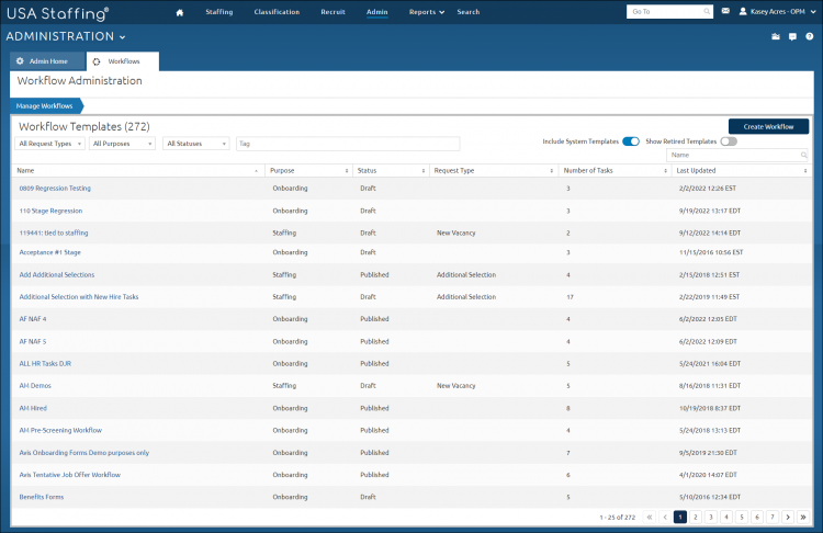 Workflow Templates
