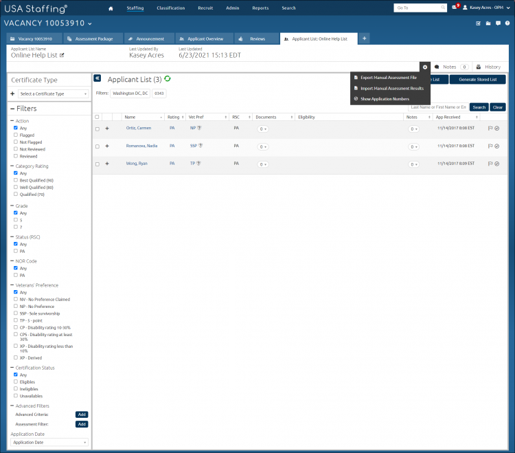 Export App List