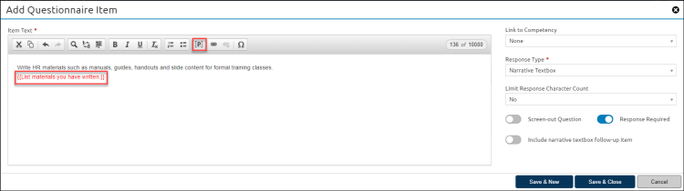 Questionnaire