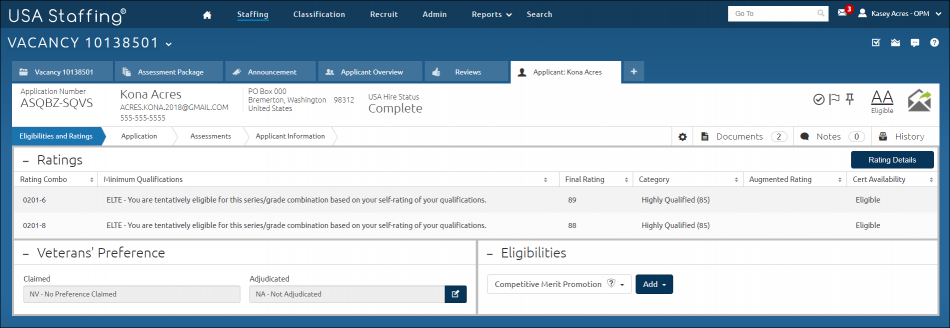 Applicant Eligiblities and Ratings_ Ratings