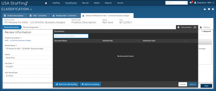 Add Docs to Review
