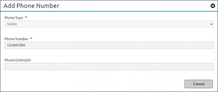 Request table