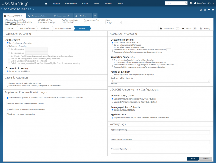 Collect Service Computation Date
