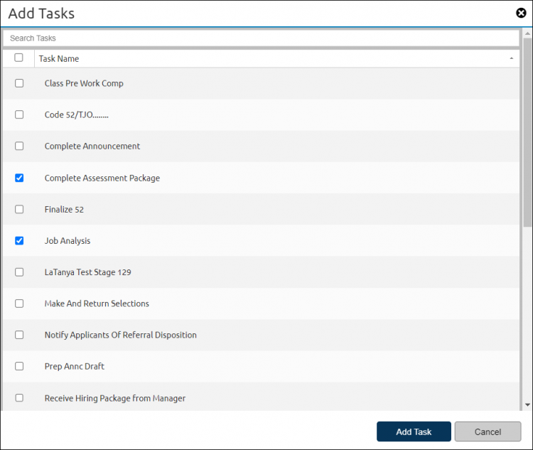Tasks