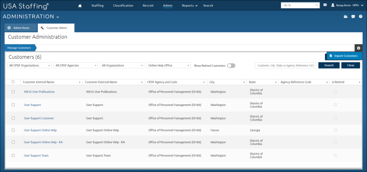 Import Customer Data